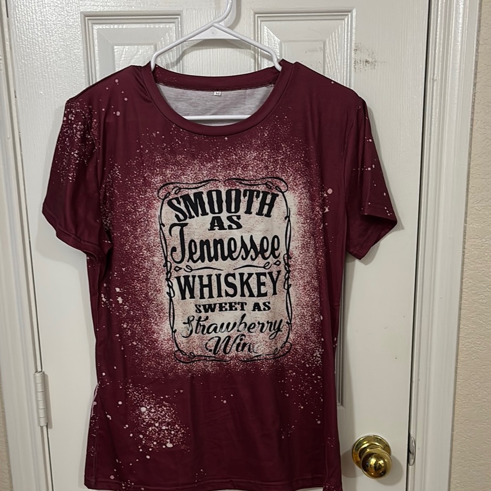 Maroon Graphic Tee